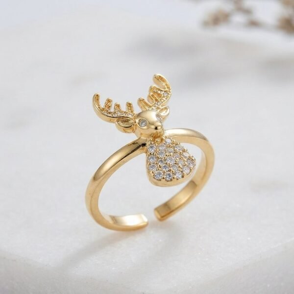 Jaguar Ring — gold plated ring by Priyavi Creation