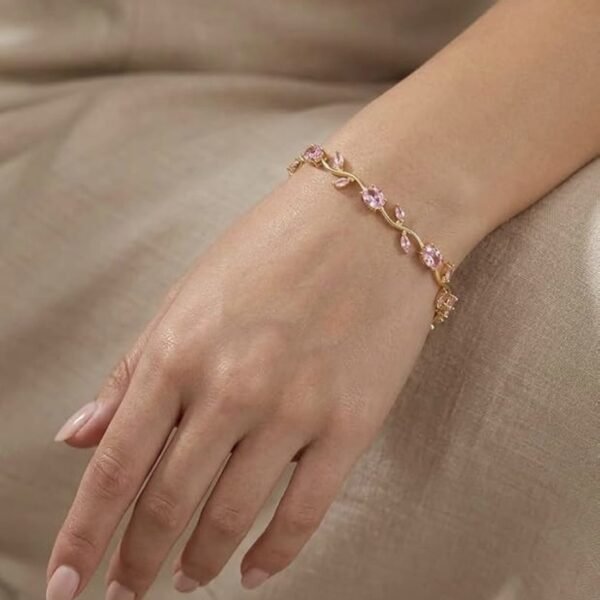 Tulip Bracelet worn by a model